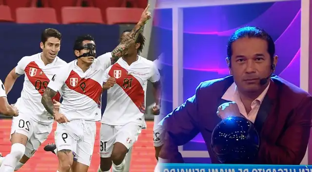Reinaldo Dos Santos da como ganador a Perú contra Paraguay Reinaldo Dos Santos da como ganador a Perú contra Paraguay