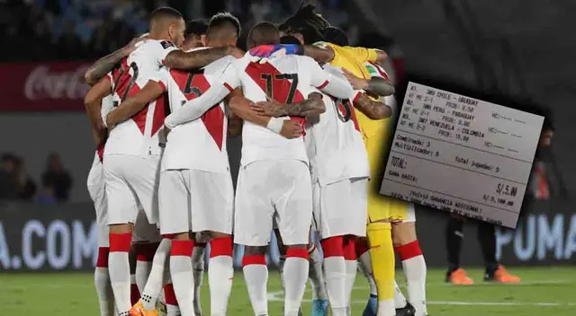 Con toda la fe hincha apostó sus únicos 5 soles al triunfo de la Selección Peruana Con toda la fe hincha apostó sus únicos 5 soles al triunfo de la Selección Peruana