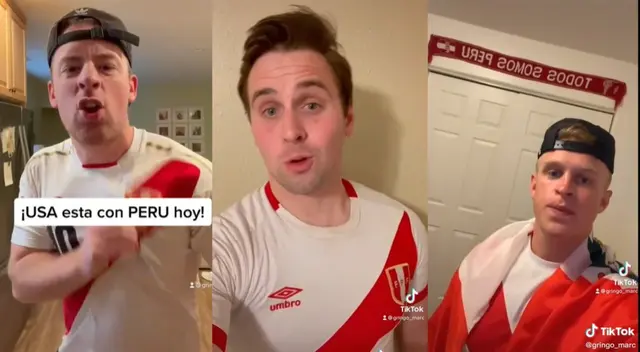 Grupo de amigos estadounidences apoyaron a Perú ante Paraguay y video es viral en redes Grupo de amigos estadounidences apoyaron a Perú ante Paraguay y video es viral en redes