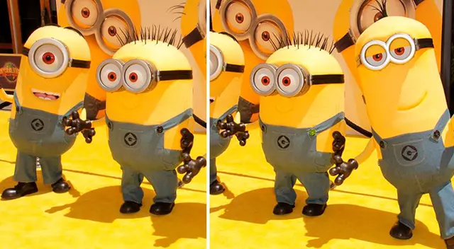 Reto visual: encuentra todas las diferencias en los Minions; el 10% lo consiguió Reto visual: encuentra todas las diferencias en los Minions; el 10% lo consiguió