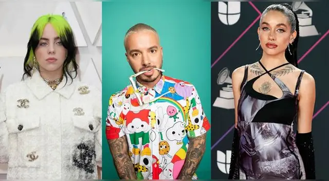 J Balvin, María Becerra y Billie Eilish serán algunos de los artistas que presentarán su show en los Grammy 2022