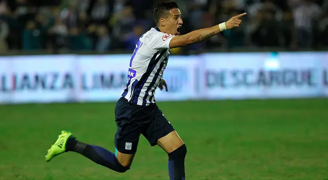 Gonzalo Godoy con camiseta de Alianza Lima en 2017