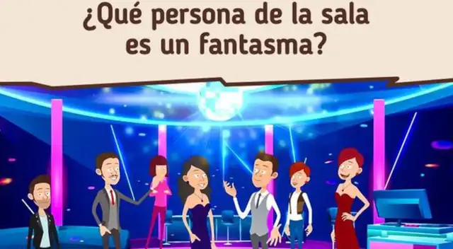 Averigua quien es el fantasma en la fiesta, tienes 5 segundos para resolver este reto visual Averigua quien es el fantasma en la fiesta, tienes 5 segundos para resolver este reto visual