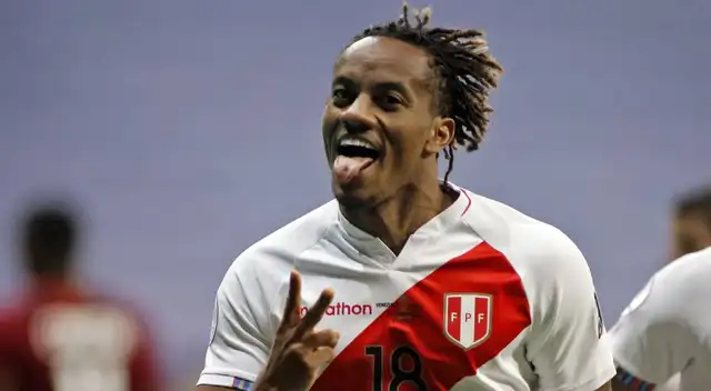 André Carrillo disputó 14 partidos en las Eliminatorias Qatar 2022.