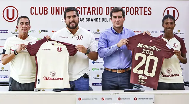 Universitario presentó nueva camiseta para el equipo femenino