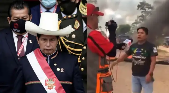 Manifestante reclama a Pedro Castillo: “El único pobre que se está haciendo rico eres tú” (VIDEO) Manifestante reclama a Pedro Castillo: “El único pobre que se está haciendo rico eres tú” (VIDEO)
