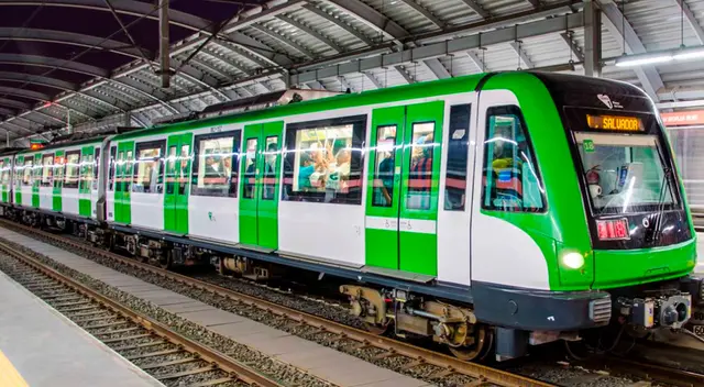 Metro de Lima funciona con normalidad en el toque de queda este 5 de abril.