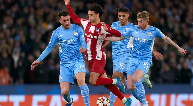 Atlético Madrid visitó el Etihad Stadium para duelo ante Manchester City