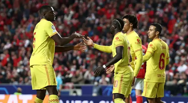 Liverpool 2-1 vs Benfica EN VIVO