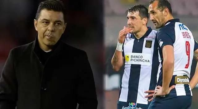 Marcelo Gallardo nunca le pudo ganar a Alianza Lima como técnico.