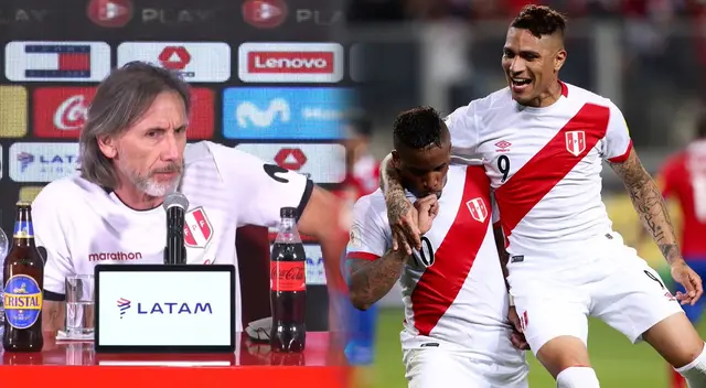 Ricardo Gareca habló sobre Jefferson Farfán y Paolo Guerrero Ricardo Gareca habló sobre Jefferson Farfán y Paolo Guerrero