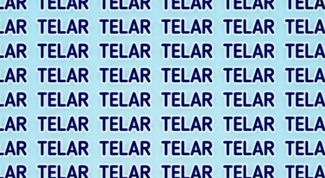 Encuentra la palabra 'TEJAR' en este reto visual; el 98% de personas fallaron Encuentra la palabra 'TEJAR' en este reto visual; el 98% de personas fallaron