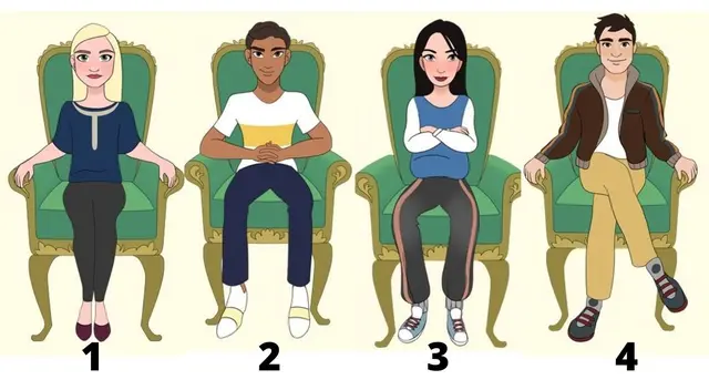 ¿Cuál es tu postura al sentarte? Tu respuesta revelará si eres una persona tímida