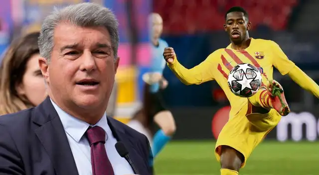Joan Laporta quiere contar con Dembélé por más temporadas en Barcelona Joan Laporta quiere contar con Dembélé por más temporadas en Barcelona
