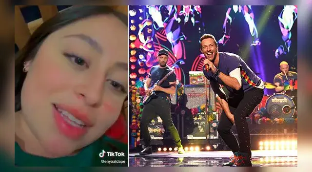 Joven logra colarse en concierto de 'Coldplay' haciéndose pasar de empleada de limpieza Joven logra colarse en concierto de 'Coldplay' haciéndose pasar de empleada de limpieza