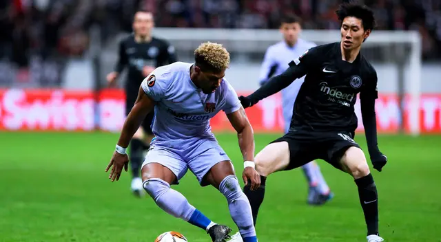 Barcelona igualó en Alemania ante Eintracht Frankfurt Barcelona igualó en Alemania ante Eintracht Frankfurt