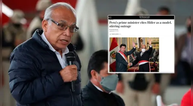 Washington Post recogió las polémicas declaraciones de Aníbal Torres. Washington Post recogió las polémicas declaraciones de Aníbal Torres.