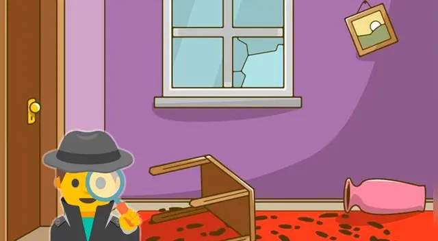 Acertijo visual: descifra quien robó una de las joyas de la casa. Acertijo visual: descifra quien robó una de las joyas de la casa.