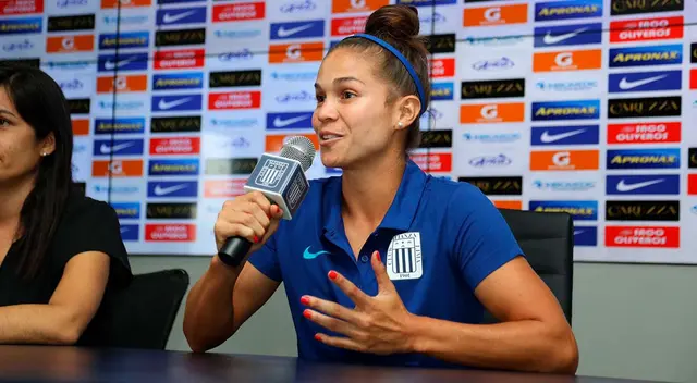 Adriana Lúcar afirmó que busca el bicampeonato con Alianza Lima Adriana Lúcar afirmó que busca el bicampeonato con Alianza Lima