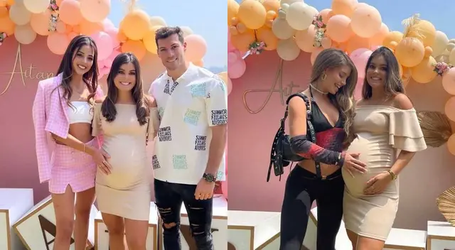Luciana Fuster y Flavia Laos coinciden en Baby Shower de la hermana de Patricio Parodi