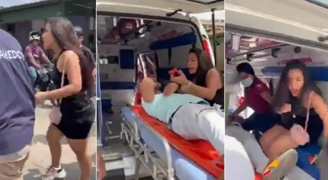 Tik Tok Viral: Novia exige clave de celular a su pareja mientras lo atienden en una ambulancia Tik Tok Viral: Novia exige clave de celular a su pareja mientras lo atienden en una ambulancia