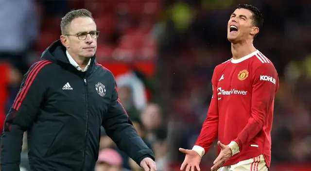 Ralf Rangnick se molestó con sus dirigidos por la derrota ante Everton Ralf Rangnick se molestó con sus dirigidos por la derrota ante Everton