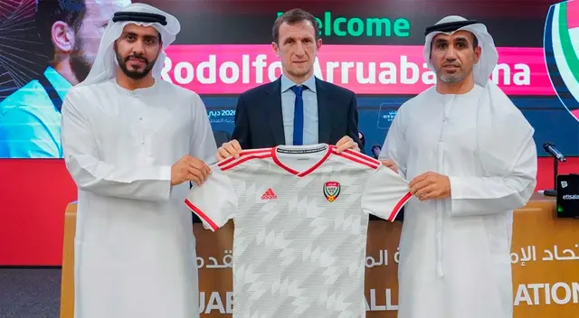 Rodolfo Arruabarrena afirmó que hará historia con Emiratos Árabes Rodolfo Arruabarrena afirmó que hará historia con Emiratos Árabes