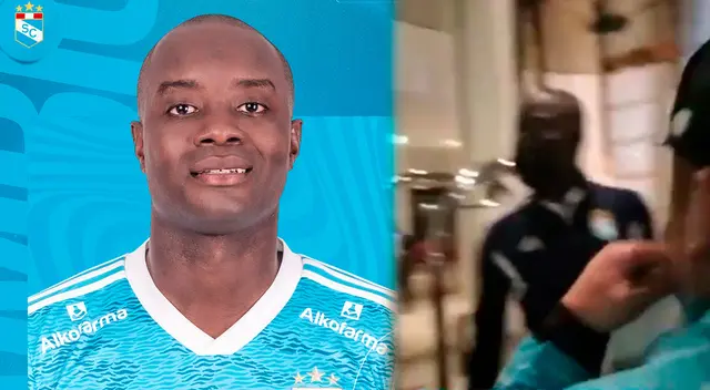 John Jairo Mosquera molesto con hincha de Sporting Cristal tras su llegada a Chile John Jairo Mosquera molesto con hincha de Sporting Cristal tras su llegada a Chile