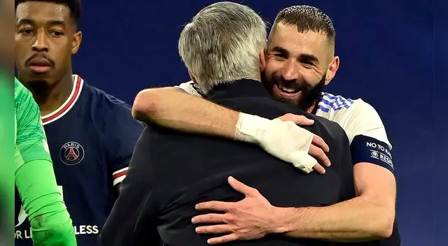 Esta es la segunda vez que Carlo Ancelotti dirige a Karim Benzema en el Real Madrid. Foto: AFP Esta es la segunda vez que Carlo Ancelotti dirige a Karim Benzema en el Real Madrid. Foto: AFP