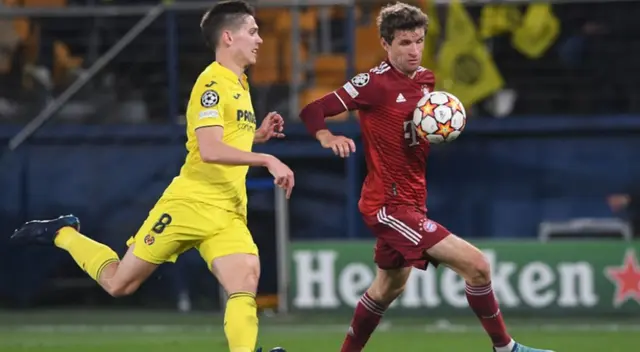 Villarreal venció 1-0 al Bayern Múnich con gol de Danjuma. Villarreal venció 1-0 al Bayern Múnich con gol de Danjuma.