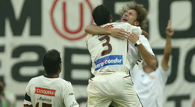 Universitario de Deportes fue el primer club peruano que dirigió Ricardo Gareca.