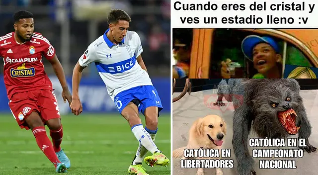 Cristal vs U. Católica: mira los memes que dejó la derrota de la 'maquina celeste'