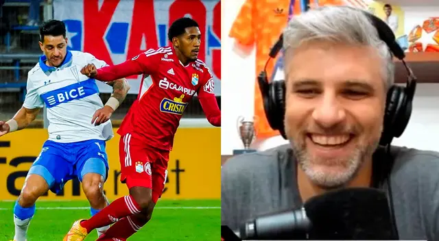 Periodista chileno molesto por la derrota de Sporting Cristal Periodista chileno molesto por la derrota de Sporting Cristal