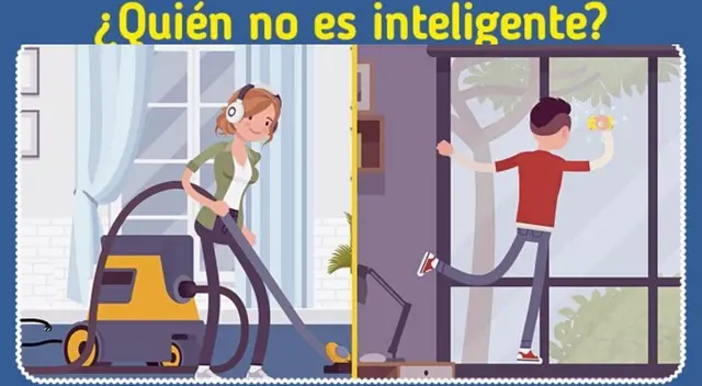 ¿Quién es menos inteligente? Solo tienes 10 segundos para resolver este acertijo