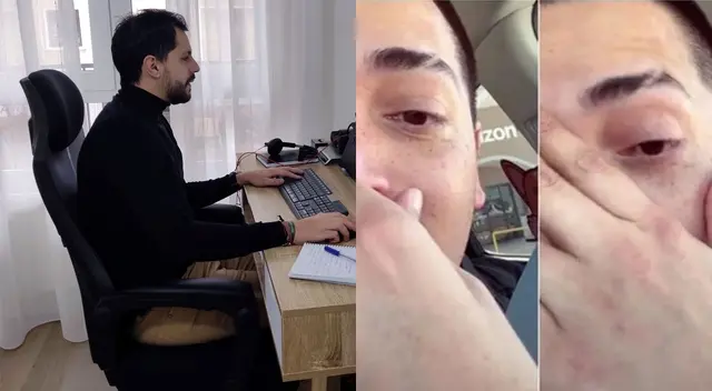 El joven se quedó impactado al perder sus dos trabajos.
