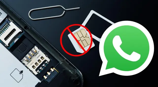 WhatsApp: Pasos para usar la app sin tarjeta SIM en tu celular WhatsApp: Pasos para usar la app sin tarjeta SIM en tu celular