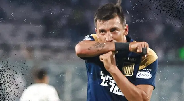 Edgar Benítez anotó un golazo a Colo Colo por la Copa Libertadores.