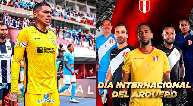 FPF rindió homenaje a los arqueros de la Selección Peruana