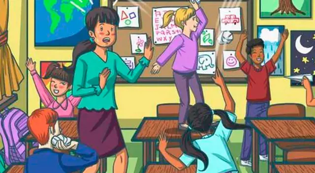 Encuentra el estuche de lápices en el menor tiempo posible