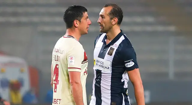 Hernán Barcos ya sabe lo que es ganar un clásico en la Liga 1