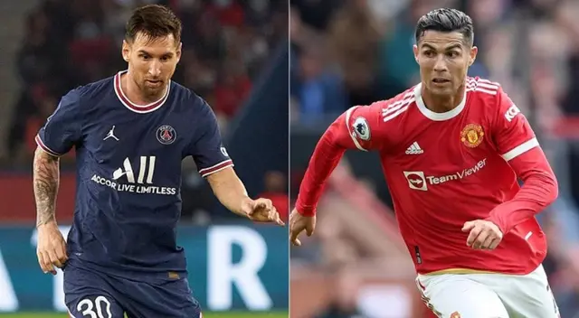 Lionel Messi llegó a inicios de temporada al PSG, mientras que 'CR7' hizo lo propio en el Manchester United.