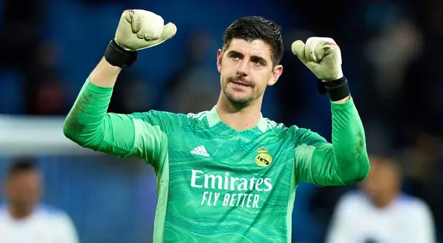 Courtois destacó en los partidos del Real Madrid por Champions League