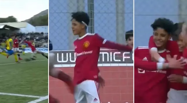 El hijo de Cristiano Ronaldo debutó y marcó con el Manchester United. El hijo de Cristiano Ronaldo debutó y marcó con el Manchester United.