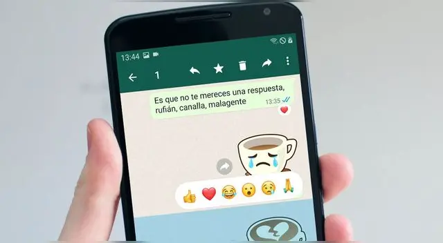 Conoce cuáles son los pasos que tienes que seguir para poder reaccionar a los mensajes de WhastApp.