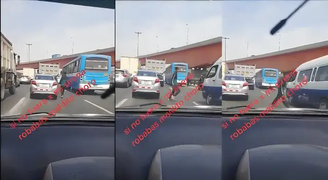 Viral en Tiktok: Conductor se hace pasar por policía para frustrar asalto Viral en Tiktok: Conductor se hace pasar por policía para frustrar asalto