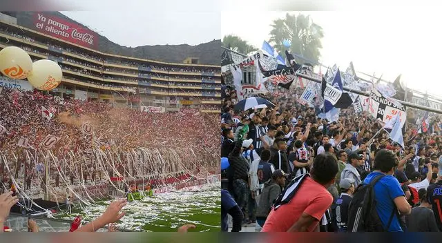 Universitario vs. Alianza Lima: Último clásico que se jugó con ambas hinchadas