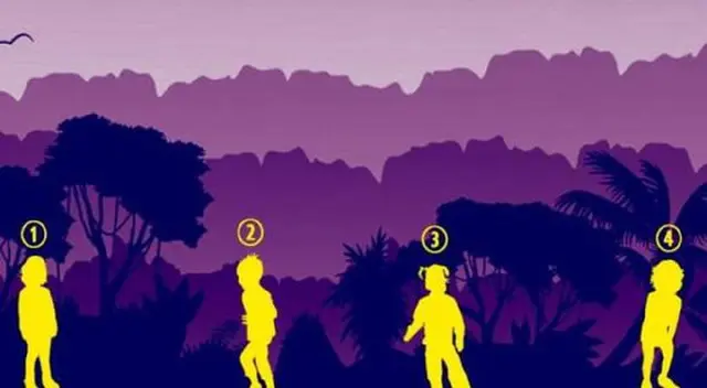 ¿Identificas a la niña escondida? ¿Identificas a la niña escondida?