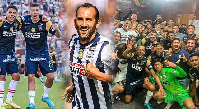 Hernán Barcos y la unión de Alianza Lima tras la derrota de River Plate Hernán Barcos y la unión de Alianza Lima tras la derrota de River Plate