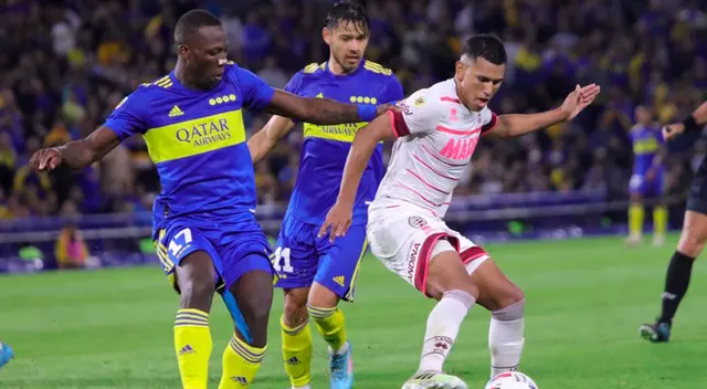 Luis Advíncula jugó los 90 minutos del partido entre Boca Juniors vs. Lanús
