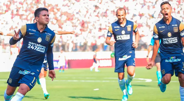 Alianza Lima celebra su goleada a Universitario Alianza Lima celebra su goleada a Universitario